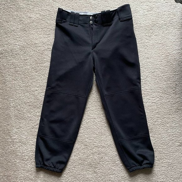 Mizuno Pants - Mizuno Women's Softball Pants - Black - S